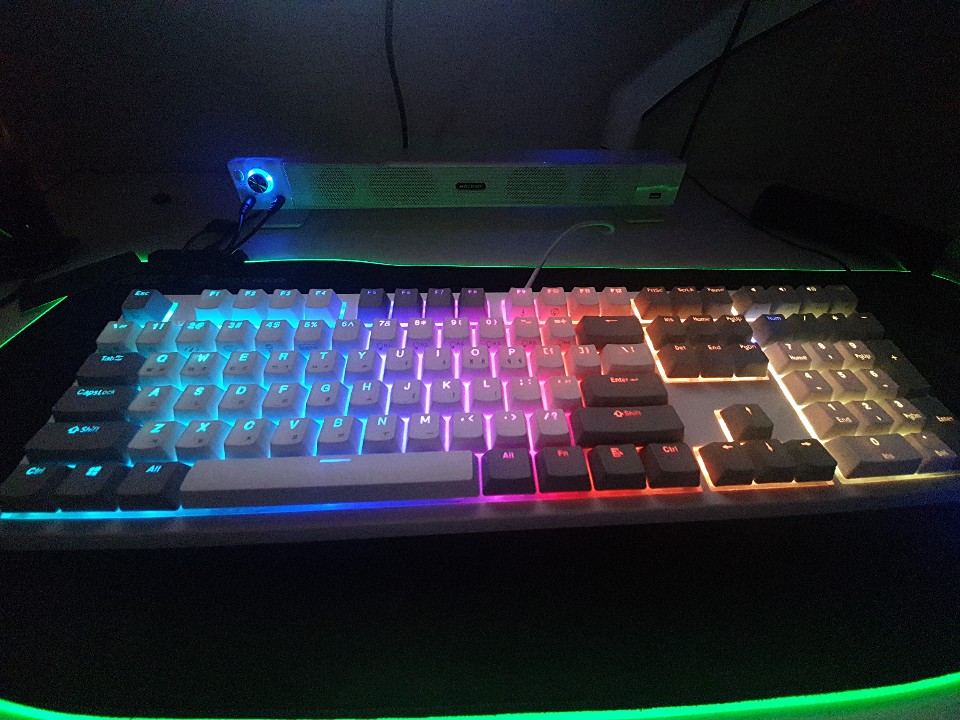  COX 엠프리스 RGB PBT 완전방수 무접점 키보드 6개월 사용후기