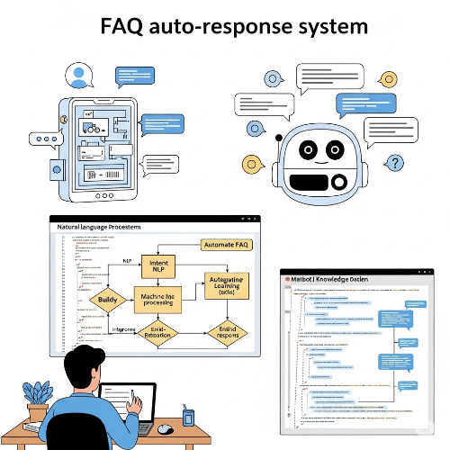챗봇 개발: FAQ 자동 응답 시스템의 원리와 구현 방법