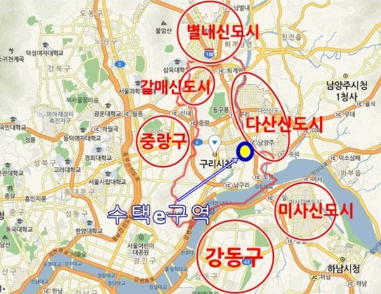 구리 수택e구역