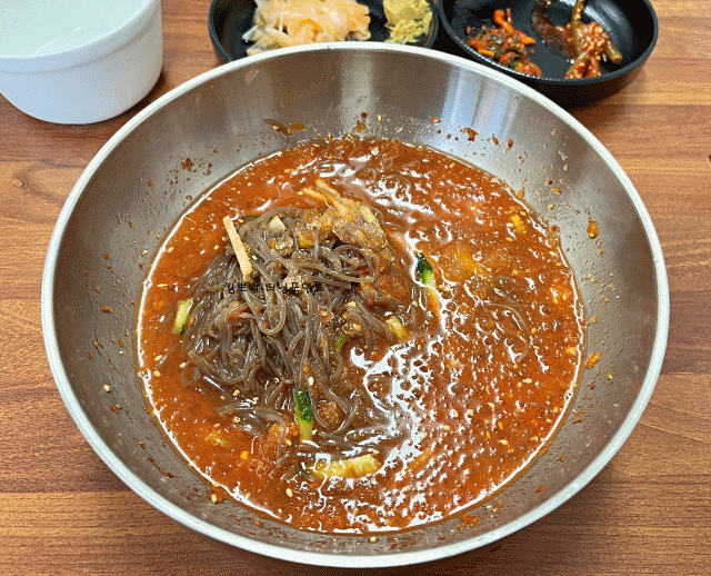 일봉냉면-매운물비냉