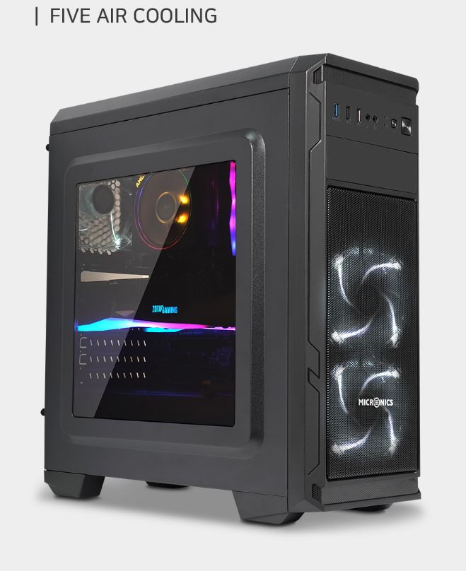  가성비 갑 컴퓨터 케이스 추천 마이크로닉스 사하라(SAHARA) USB3.0 아크릴 윈도우 리뷰!