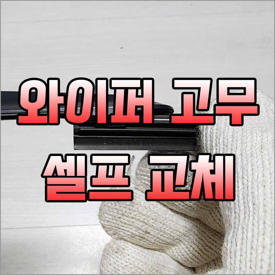 와이프를-직접-교체하고-있는-사진