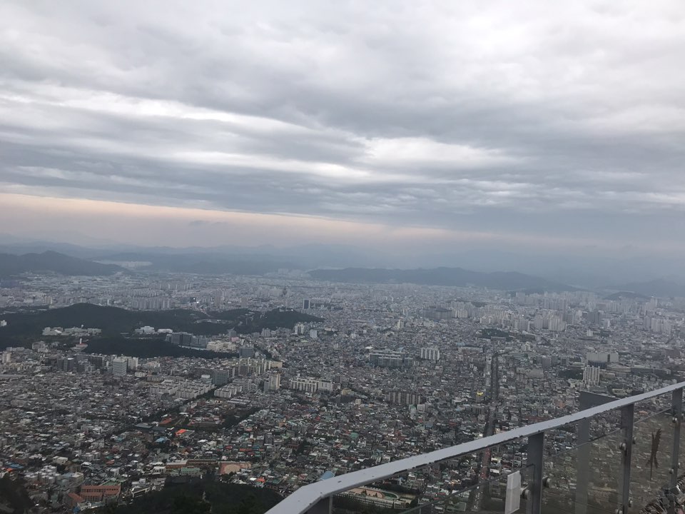  대구 산책, 등산 - 앞산 전망대