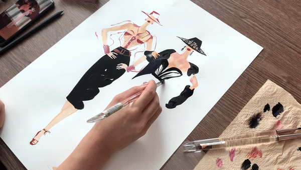  YSL beauty x SAINT LAURENT (생로랑) 2001 couture