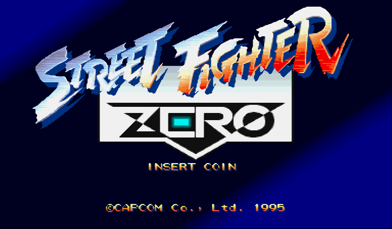  KAWAKS - 스트리트 파이터 제로 (Street Fighter Zero) 대전격투 게임 파일 다운