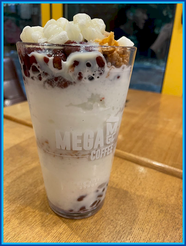 메가커피 팥빙젤라또 파르페&amp;#44; 도대체 얼마예요?