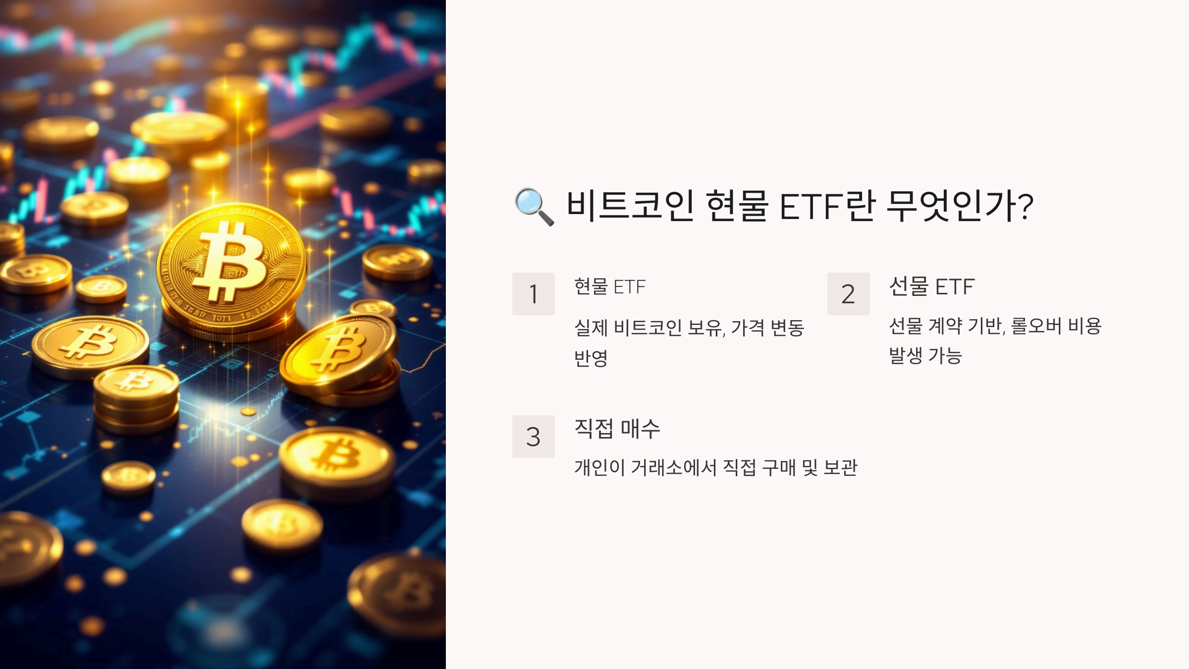 비트코인 현물 ETF란 무엇인가?