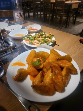 양갈비 양꼬치  양고기  멘보샤