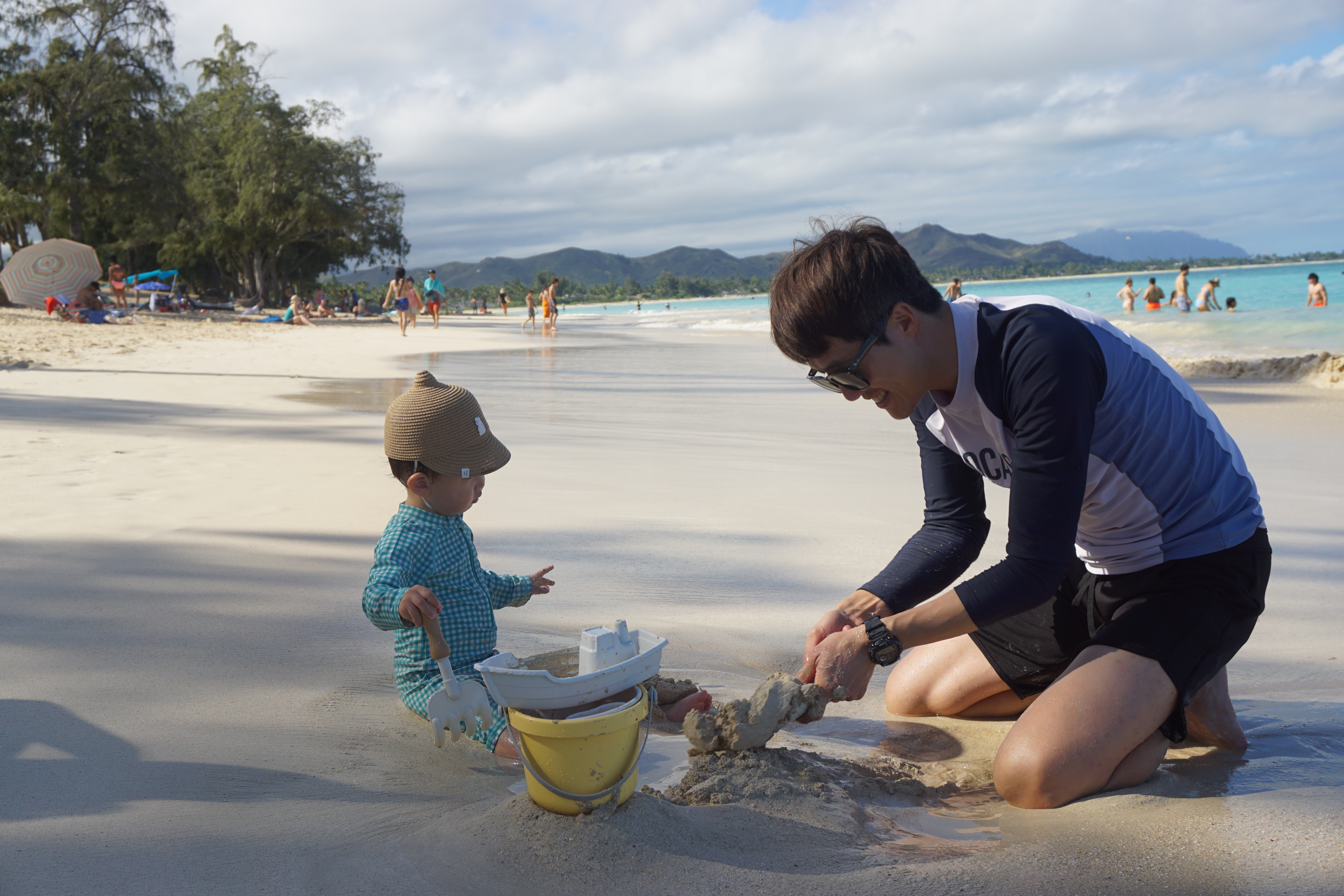  하와이 여행 카일루아비치 (아기랑 놀기 좋은 비치)