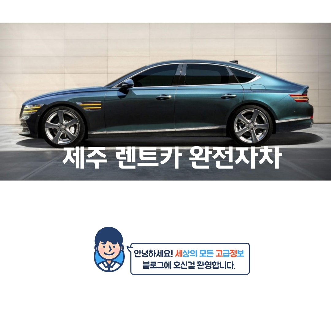  제주 렌트카 완전자차 해야할까요?