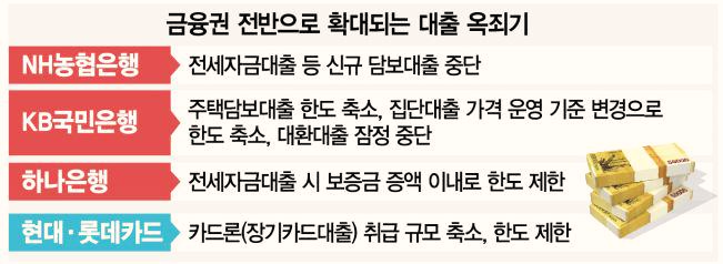  아파트 집단대출과 전세대출까지 중단, 국민들이 무슨 죄가 있나요?