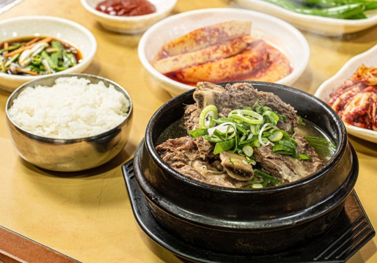 갈비탕-공기밥