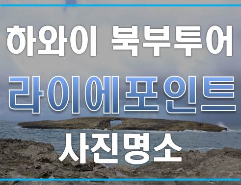  하와이 북부 드라이브 : 라이에 포인트
