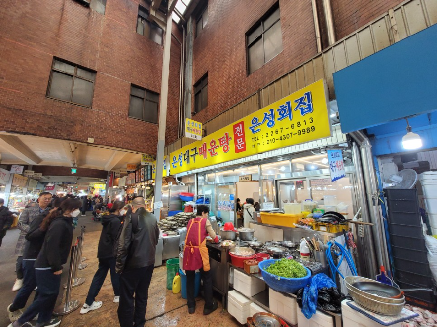 광장시장 메뉴