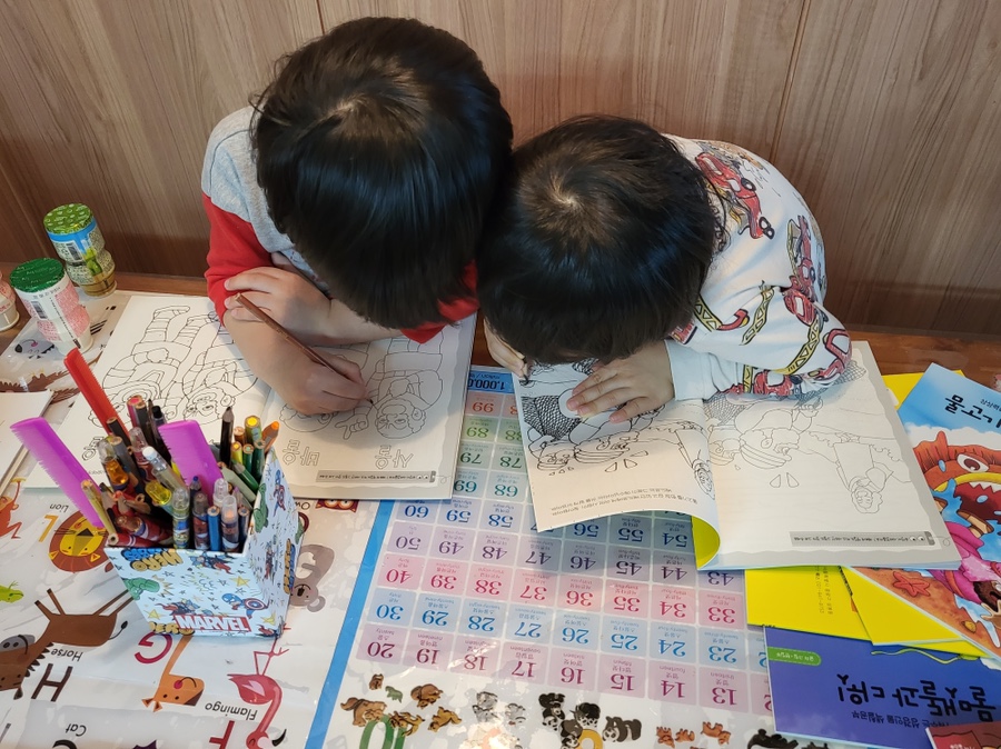 성경 색칠공부 상상력을 키워주는 3