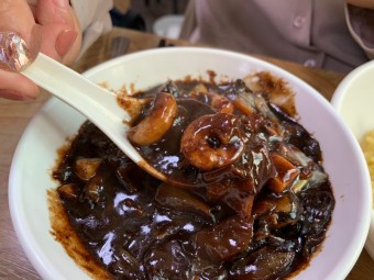 족타면 옛날짜장면 탕수육