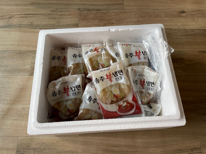 송주불냉면