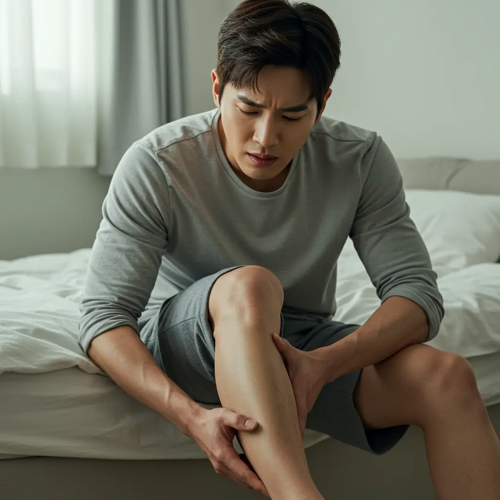다리에쥐나는이유