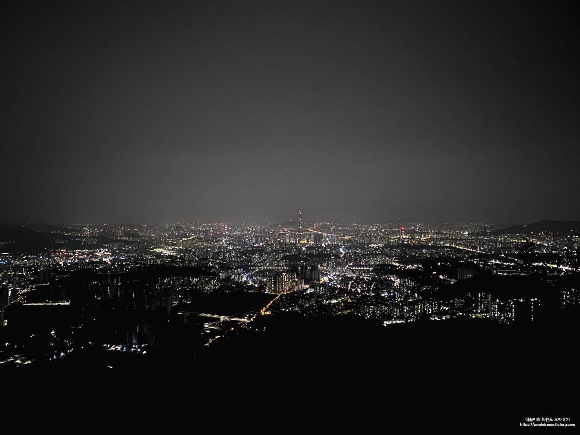  경기도 야경 명소?서울을 한눈에 보는 남한산성 서문 전망대!