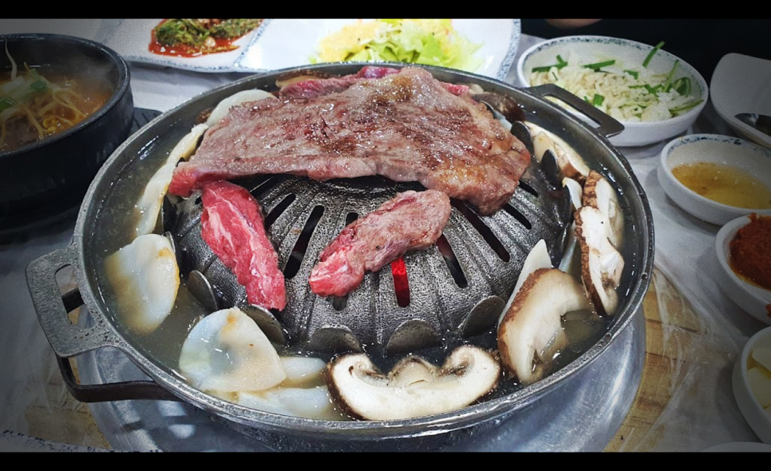 정남진 만나 숯불갈비