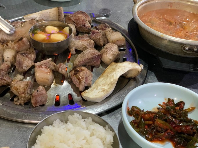 고기집아궁이 이미지