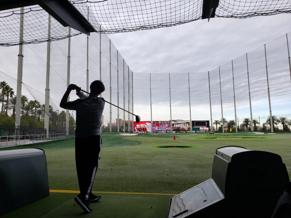  Top Golf – First Experience – Las Vegas