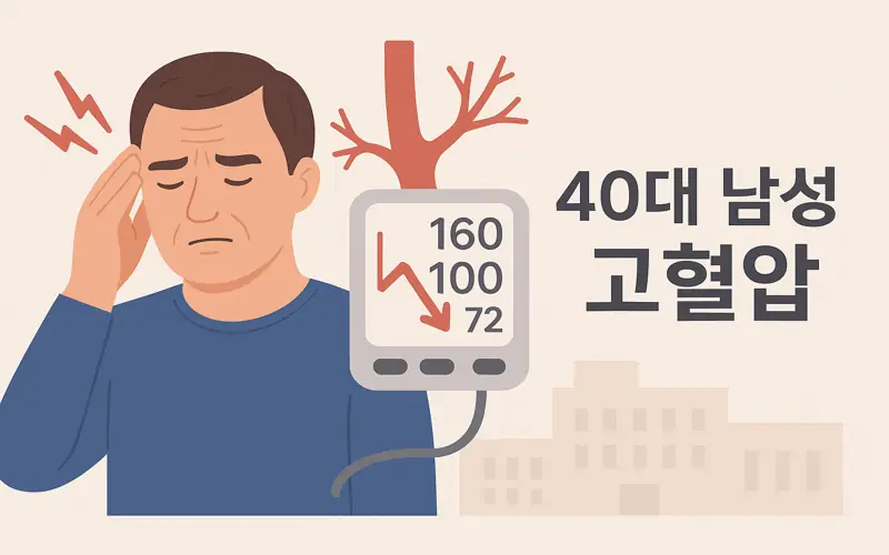 40대 남성 고혈압