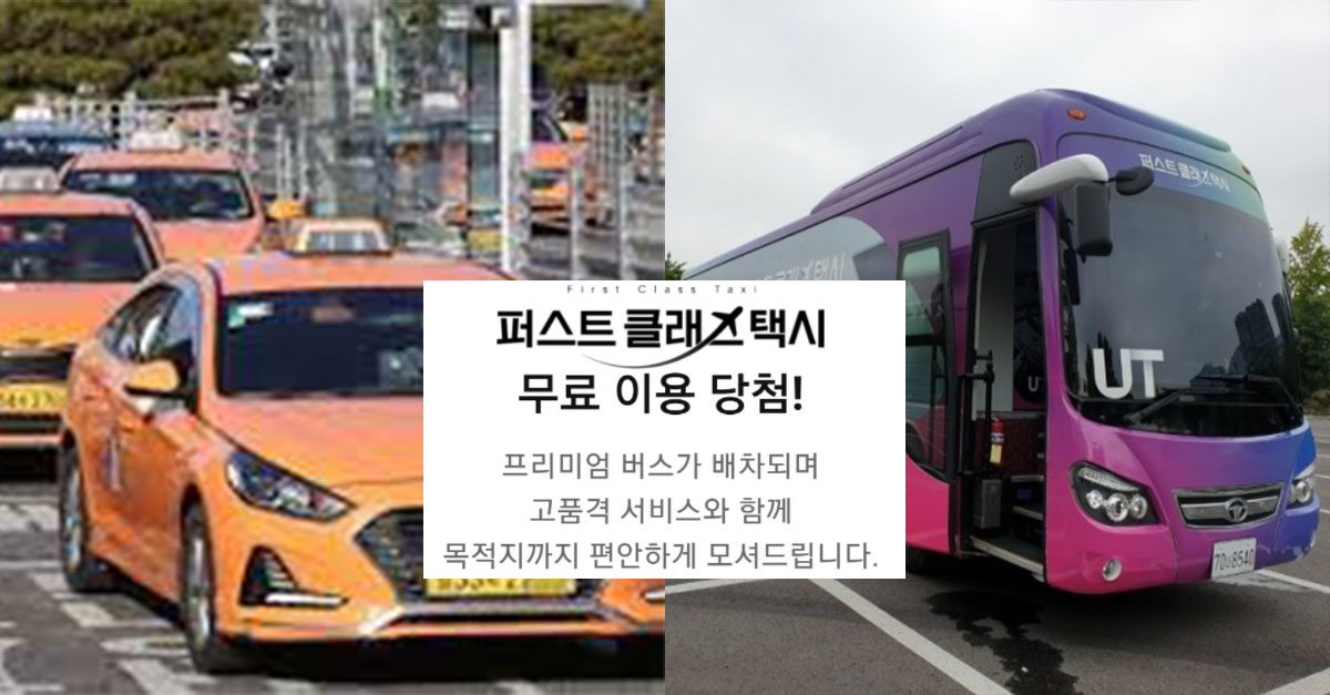  택시 불렀는데 뭔가에 당첨돼서 '45인승'버스가 왔다