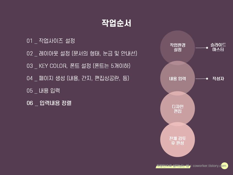  PPT 작업요령 :: PPT  작업시간 줄이기