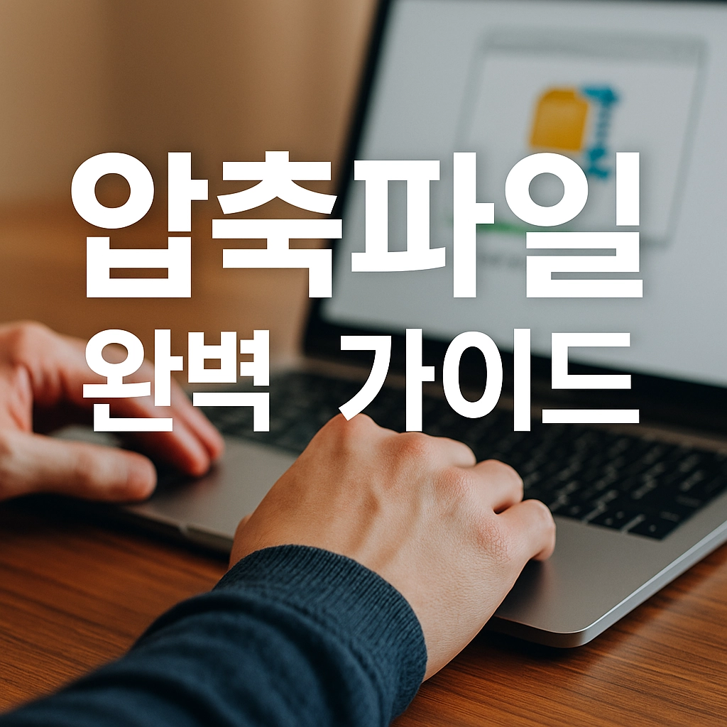 압축파일, 그냥 묶는 용도일까 ZIP부터 RAR까지 제대로 알고 활용하는 법