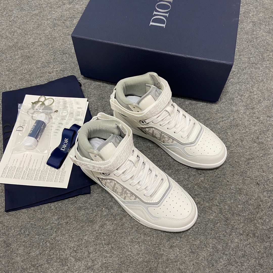  [DIOR] 디올 오블리크 B27 하이탑 스니커즈 3SH132ZIJ_H068