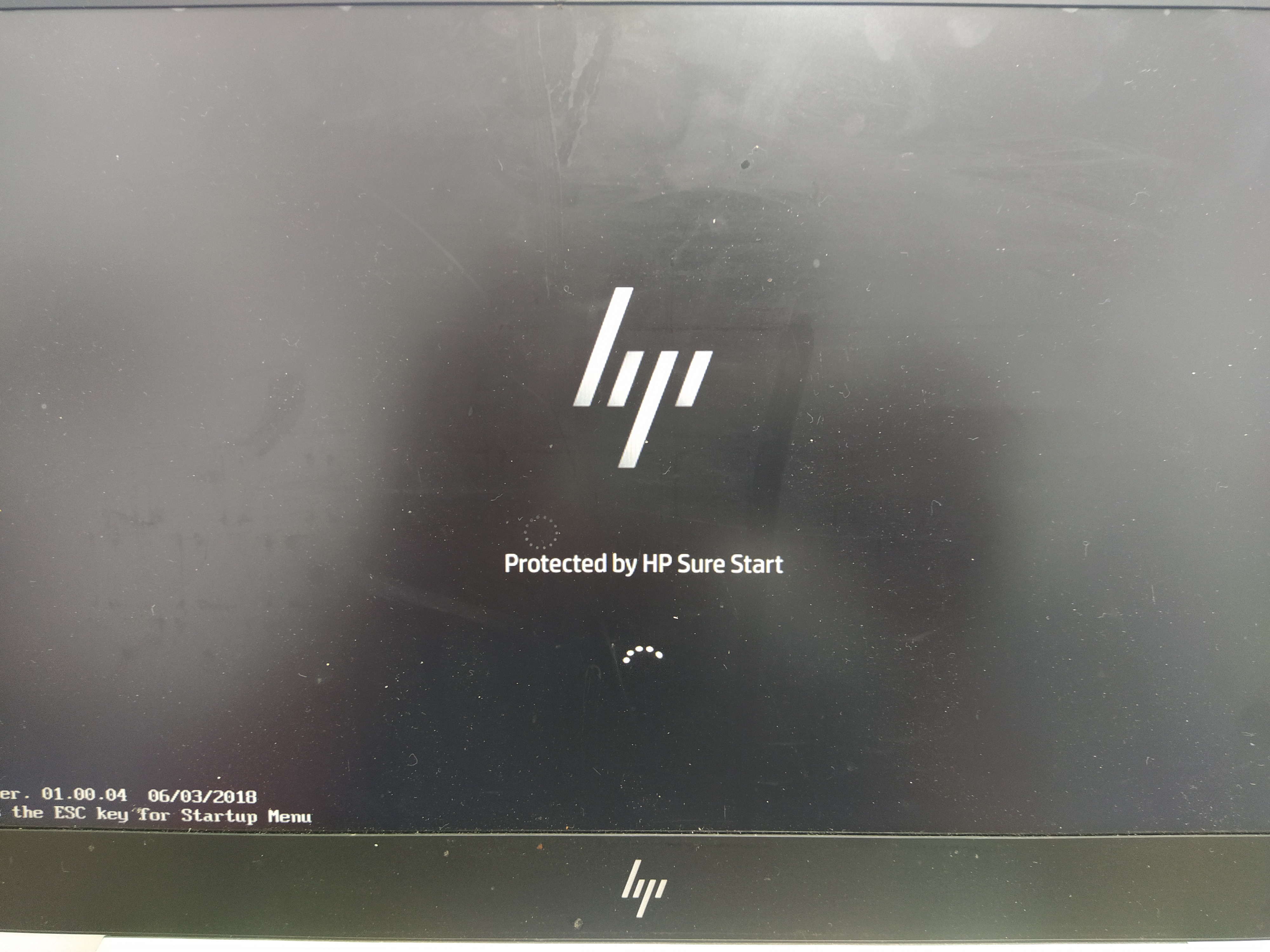 Protected by HP Sure Start