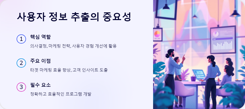 사용자정보추출