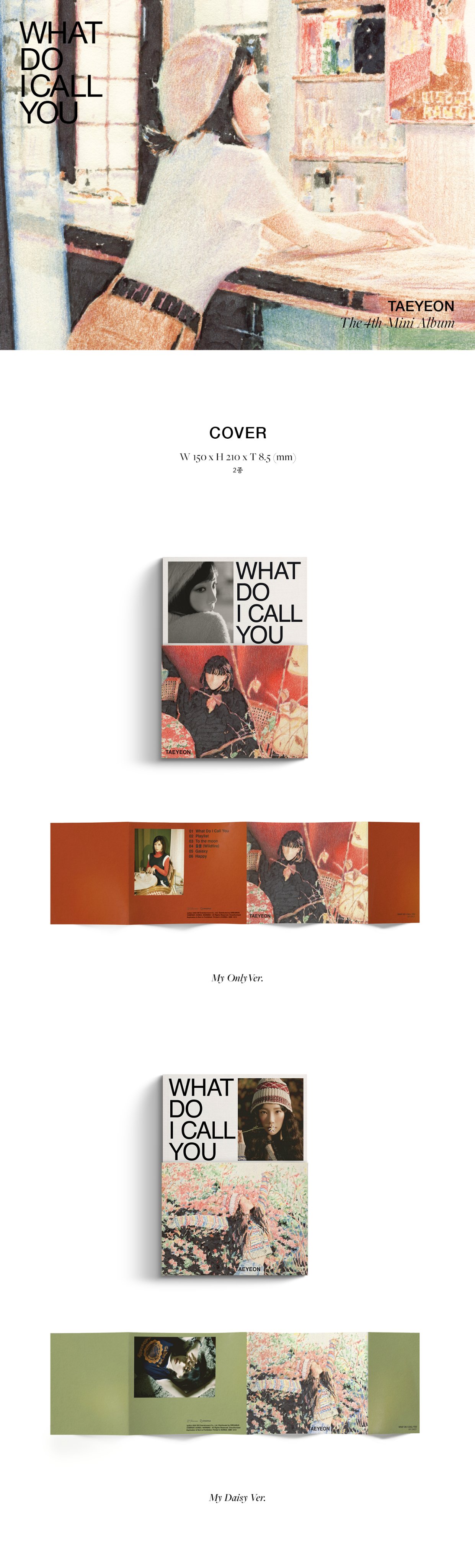 Where To Buy Taeyeon S 4th Mini Album What Do I Call You