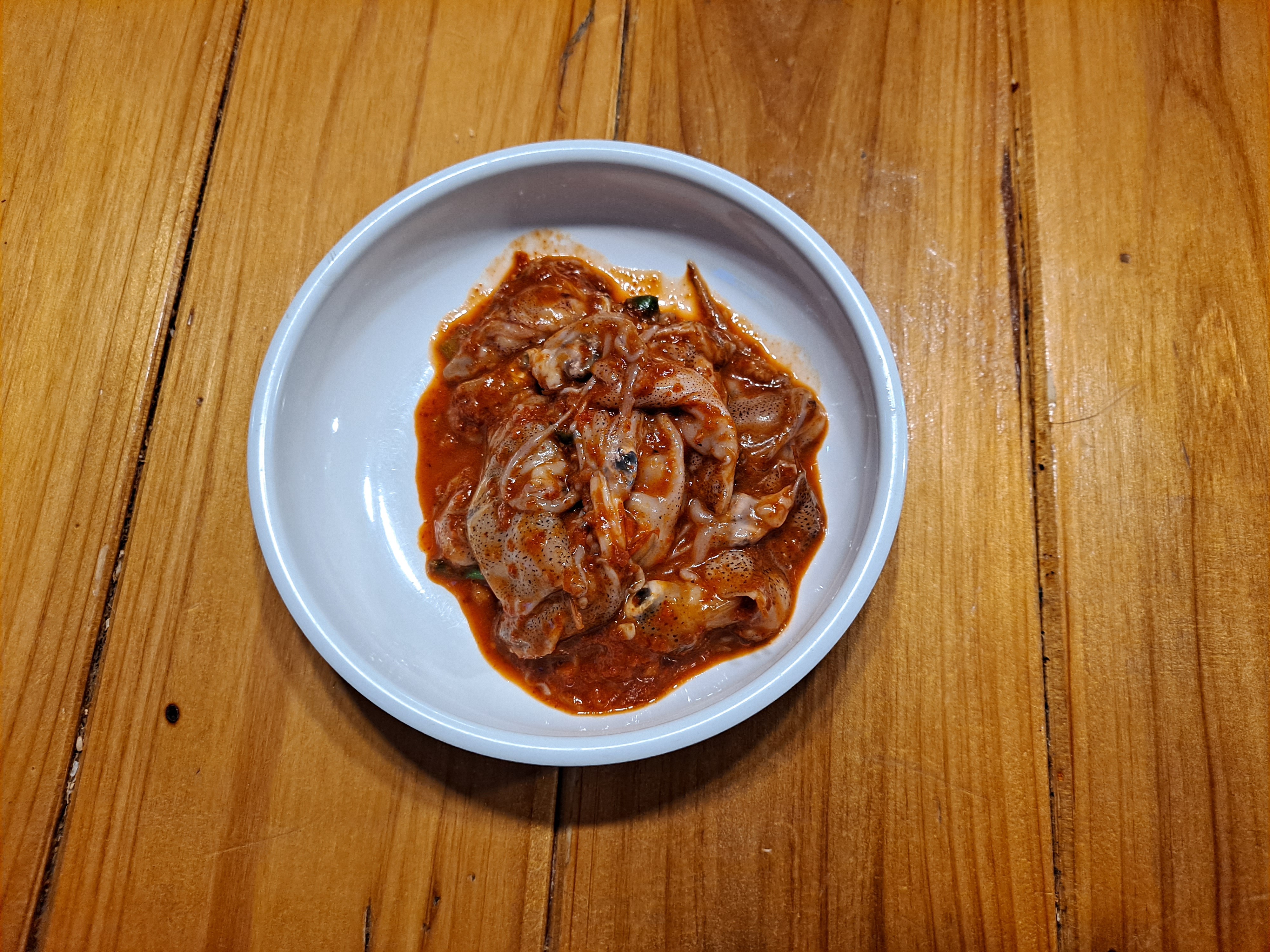  싱싱한 꼴뚜기회&삭힘의 미학 고록젓