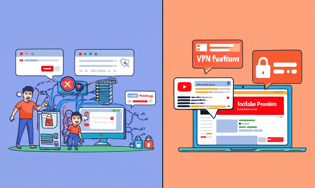 유튜브 프리미엄, VPN 복잡하면 고