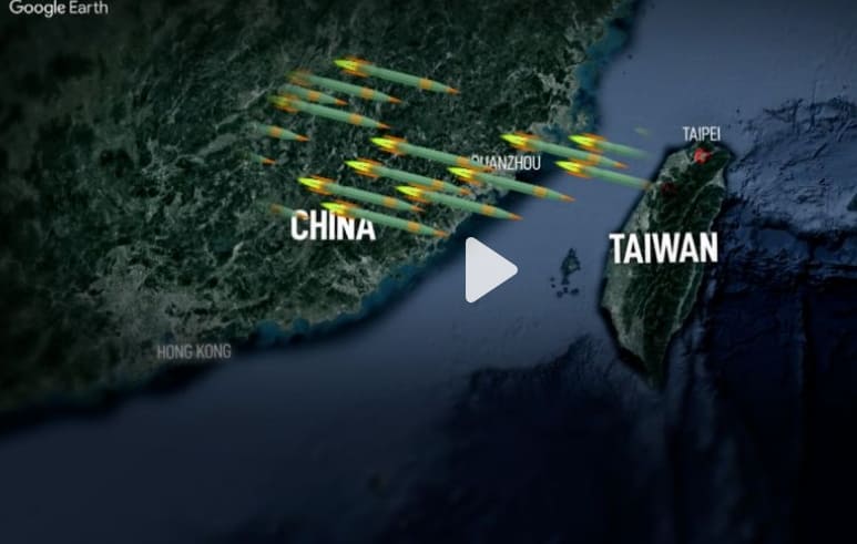 중국의 대만침공 워 게임 시뮬레이션 VIDEO: War game suggests Chinese invasion of Taiwan would fail at huge cost to US&#44; China&#44; Taiwan militaries