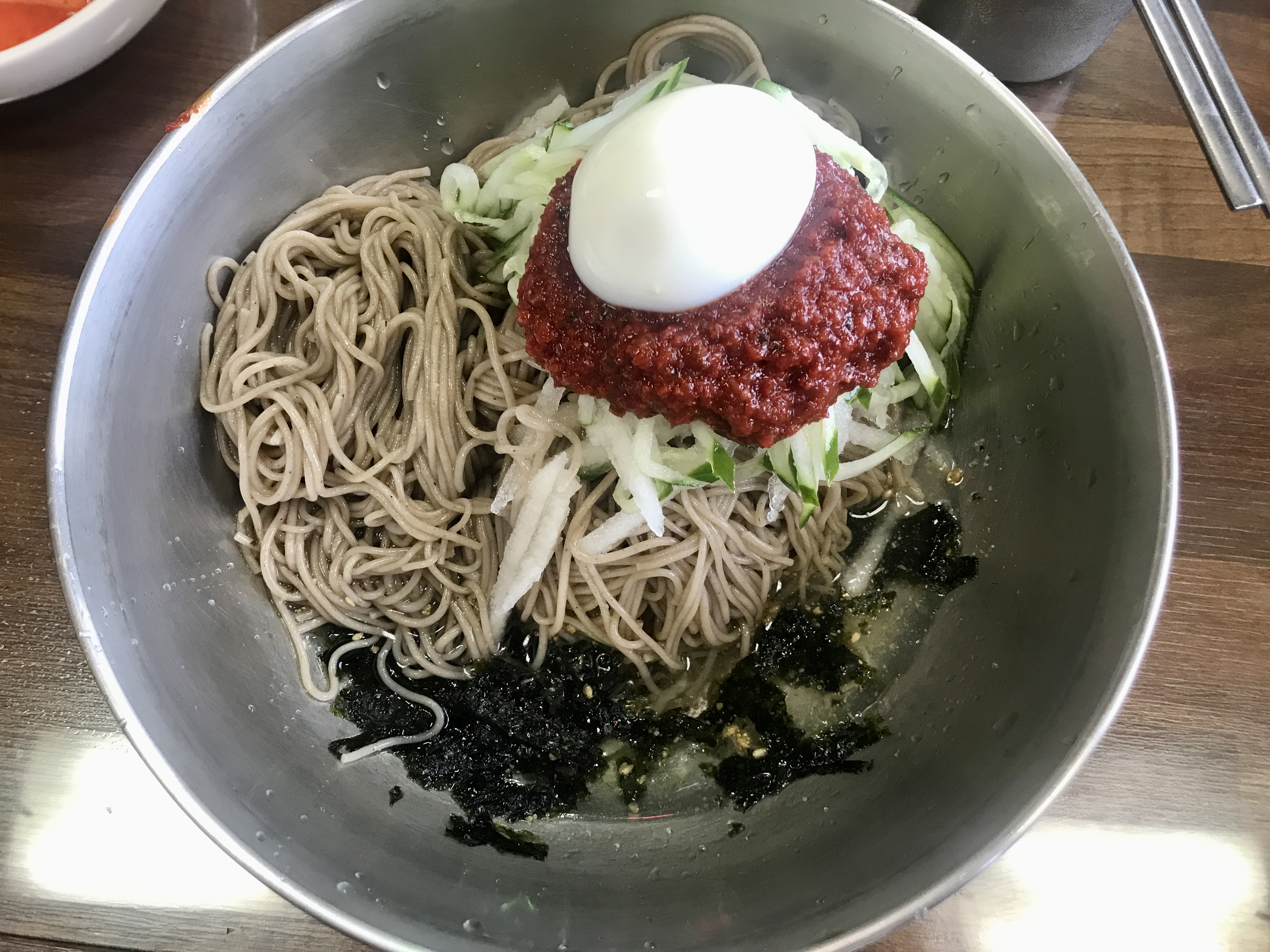 비빔막국수