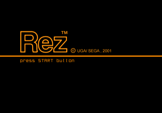  세가 / 슈팅 - 레즈 レズ - Rez (PS2 - iso 다운로드)
