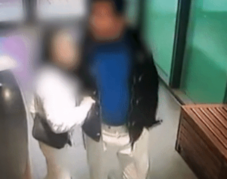 모텔 모니터 부숴버린 남자, 여자 앞에서 말다툼 후 도망 1