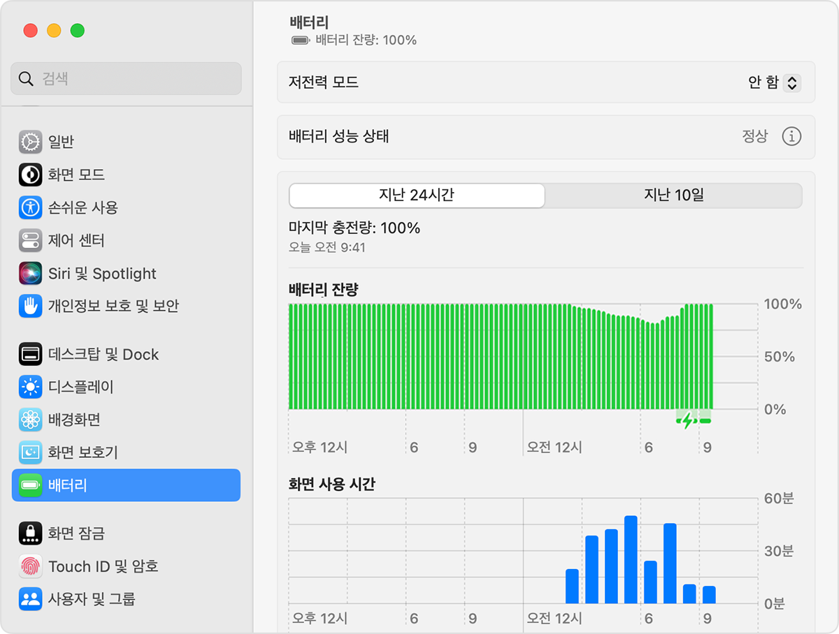 배터리 오래쓰는법=맥북