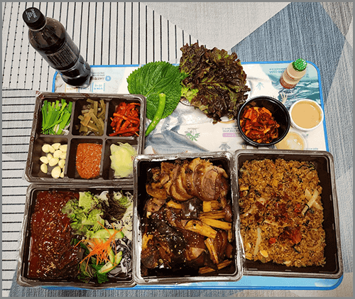 마왕족발 마라통구이 먹을 준비 완료