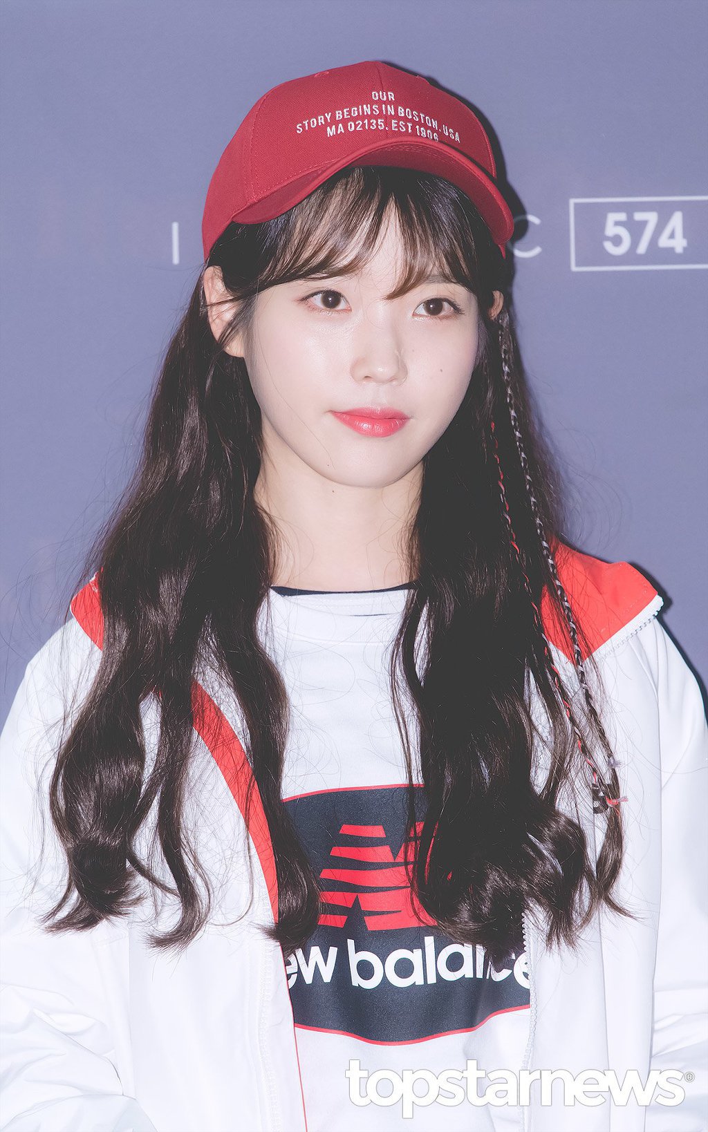  아이유 2019년 뉴발란스 행사 사진