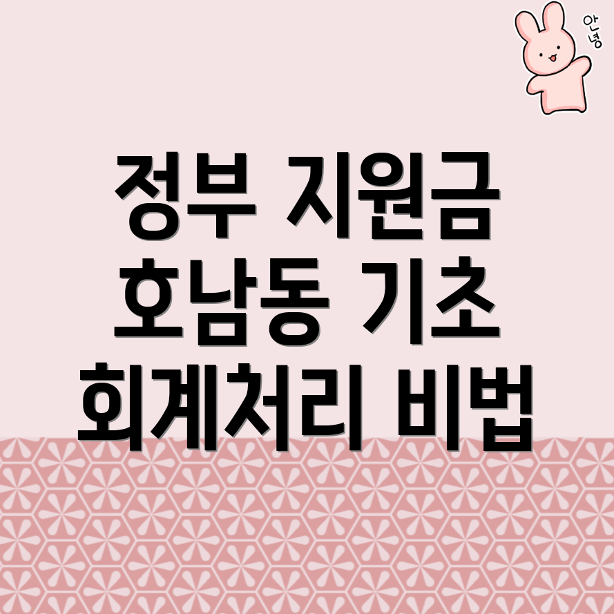 정부지원금