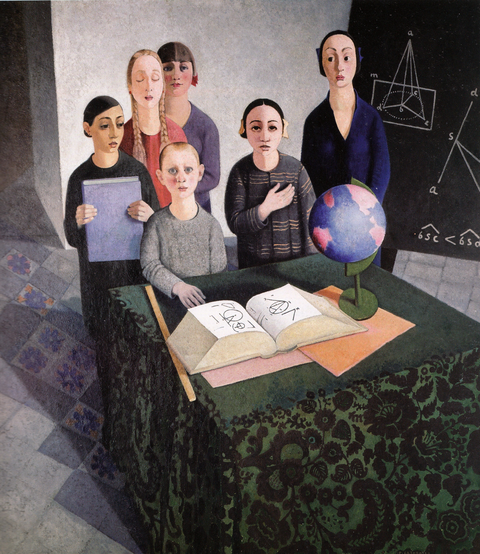 펠리체 카소라티(Felice Casorati), 이탈리아, 화가, 1883-1963