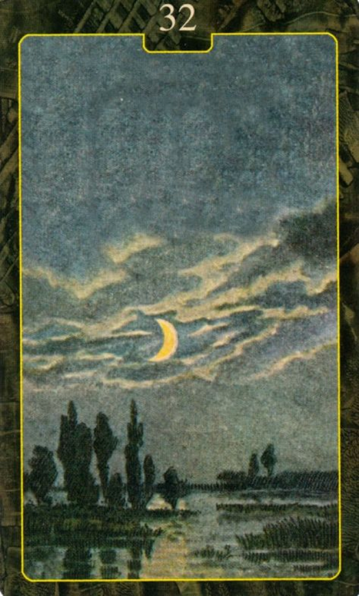  [레노먼드카드배우기]32.Moon 달 해석 및 의미