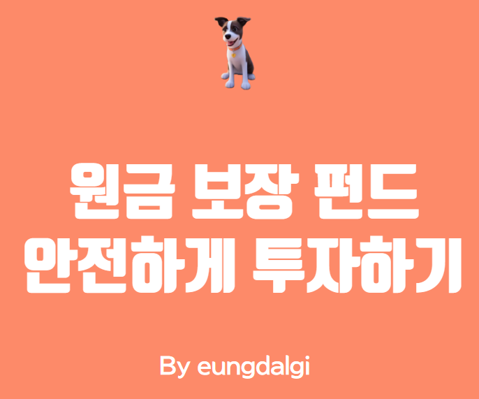  원금 보장 펀드: 안전하게 투자하기