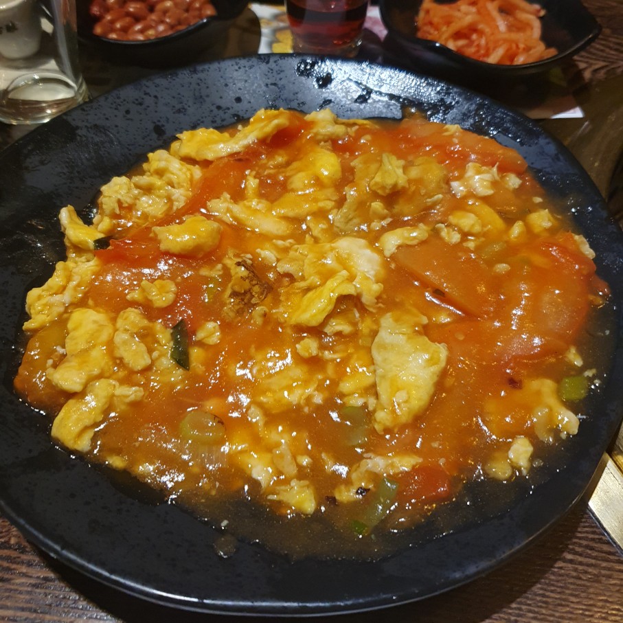 이가네양갈비 토마토계란볶음