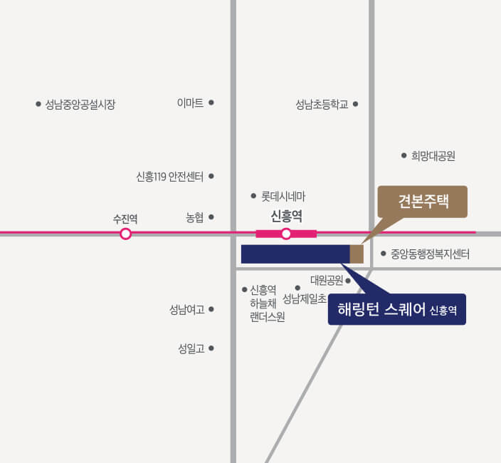 신흥역 해링턴스퀘어 모델하우스