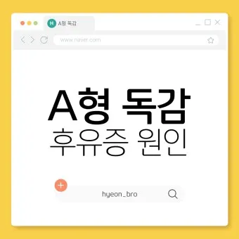 a형 독감 후유증 정리_24